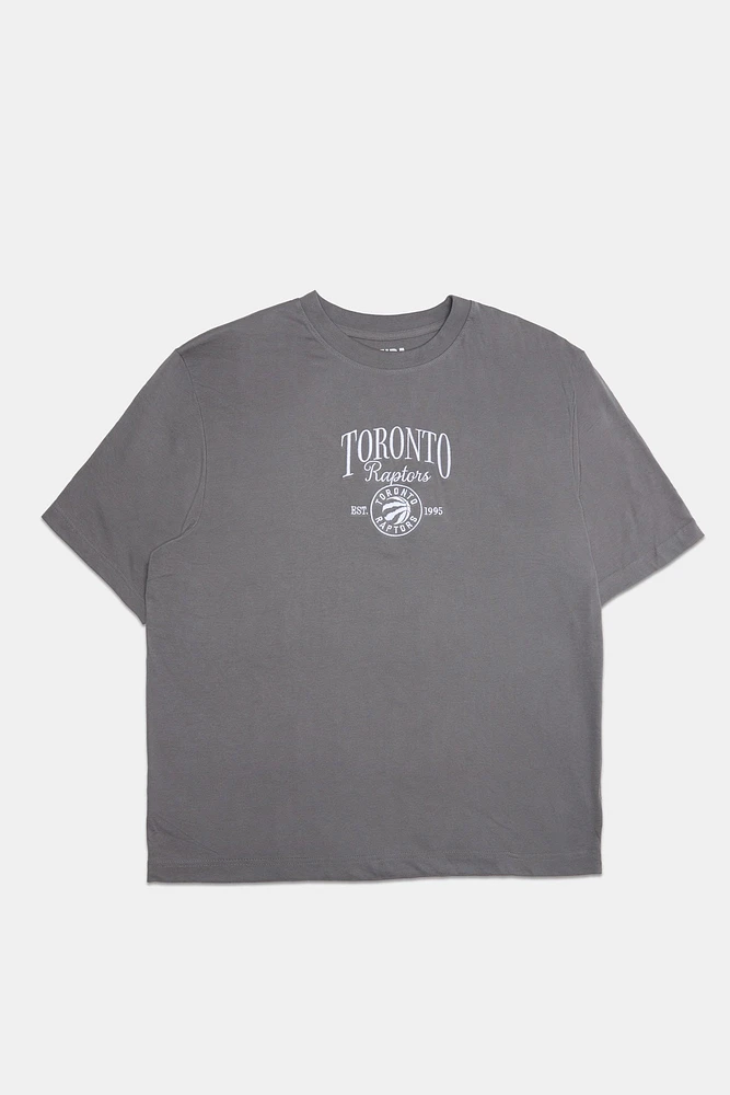 T-shirt graphique brodé Toronto Raptors