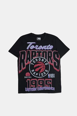 Toronto Raptors 1995 Graphic Panel Print Tee