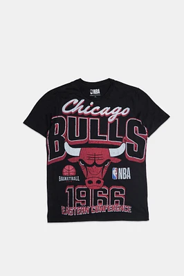 Chicago Bulls 1966 Graphic Panel Print Tee