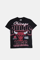 T-shirt imprimé graphique Chicago Bulls