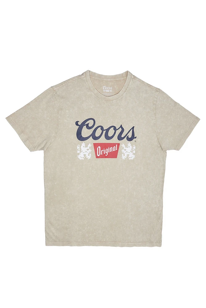 Coors Original Graphic Acid Wash Tee