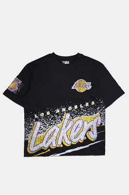 T-shirt surdimensionné graphique Los Angeles Lakers