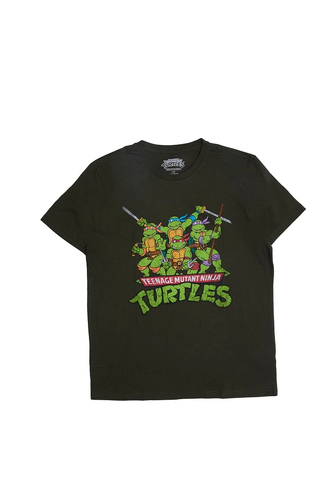 T-shirt imprimé graphique Tortues Ninja