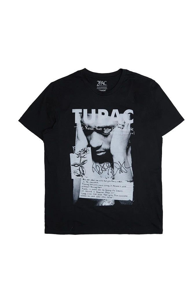 Tupac The Rose That Grew Graphic Tee