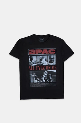 T-shirt imprimé graphique 2Pac All Eyes On Me