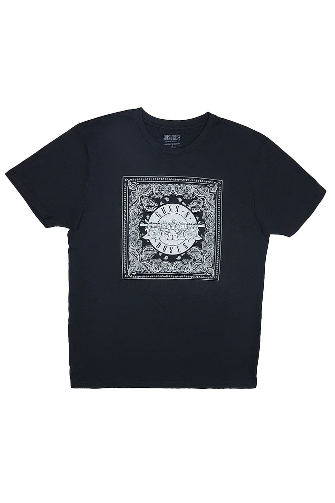 Guns N' Roses Bandana Graphic Tee