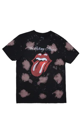 The Rolling Stones Graphic Bleach Washed Tee