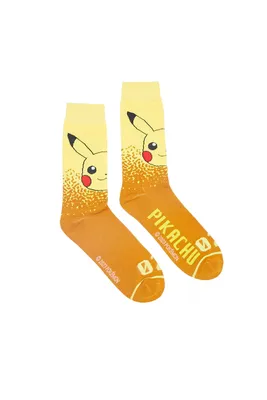 Pokémon Pikachu Printed Crew Socks