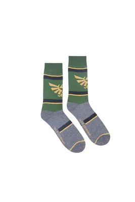 Zelda Logo Printed Crew Socks