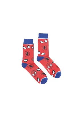 Spider-Man Printed Crew Socks