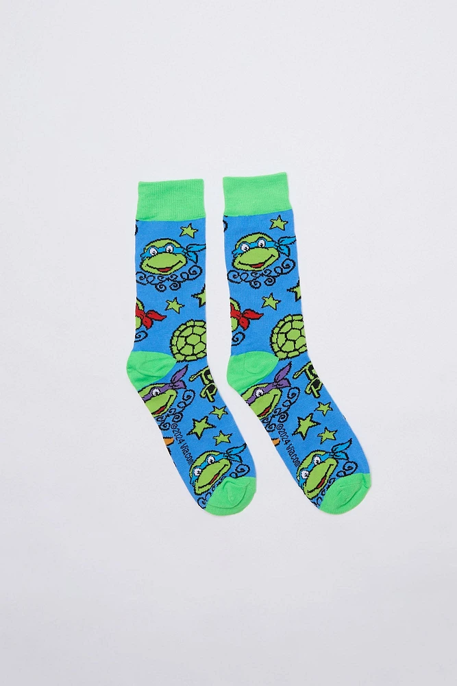 Chaussettes imprimées Tortues Ninja