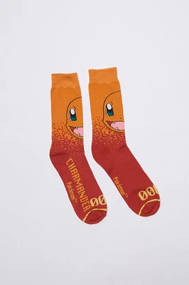 Chaussettes imprimées Charmander Pokémon