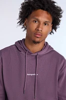 Pull à capuche brodé AERO