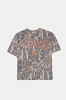 T-shirt camouflage graphique Texas University