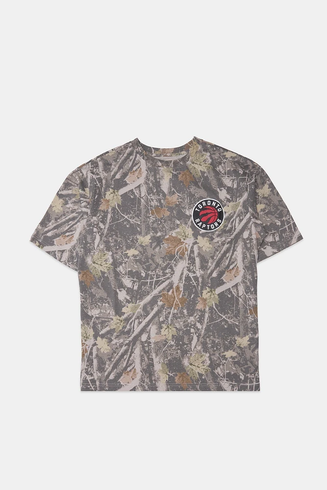 T-shirt camouflage graphique Toronto Raptors
