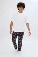 Toronto Raptors Printed Plush Pajama Pants