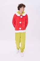 The Grinch Graphic Plush Hooded Onesie