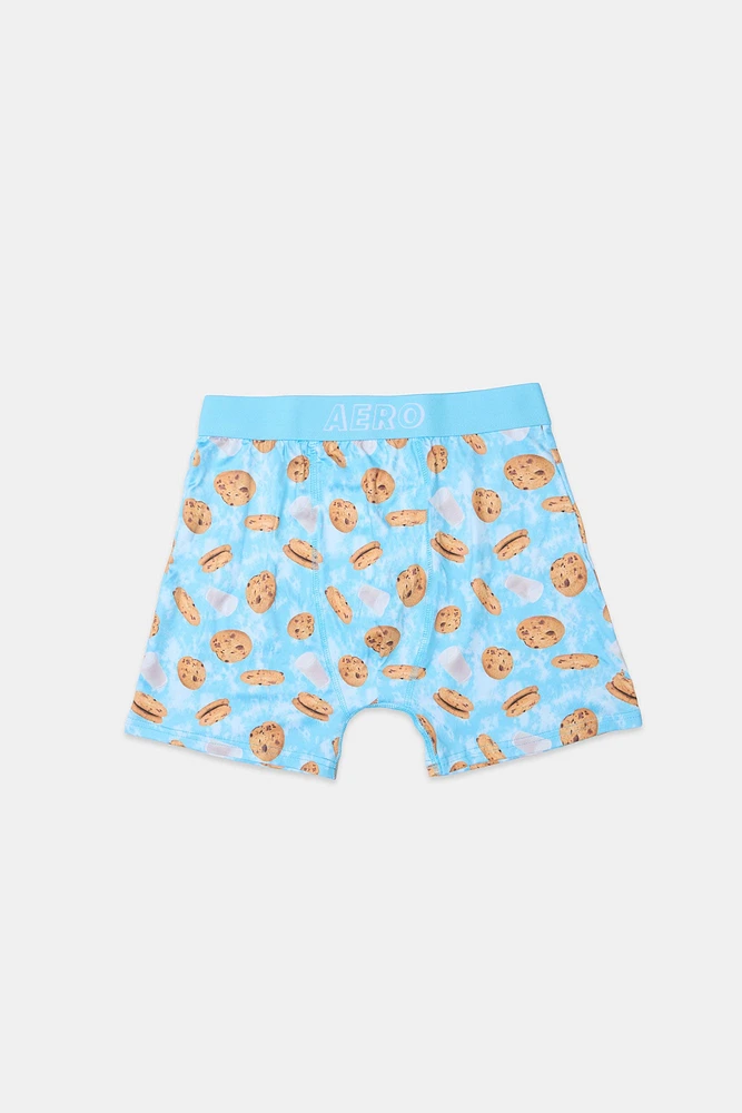 Cookies & Milk Printed Boxer Briefs