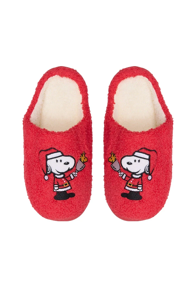 Peanuts Snoopy Bell Slippers