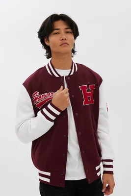 Harvard Embroidered Varsity Jacket