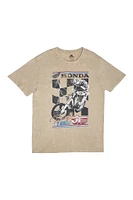 Honda Racing Graphic Acid Wash Tee