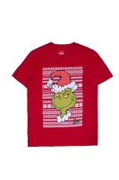 The Grinch Ugly Christmas Sweater Graphic Tee