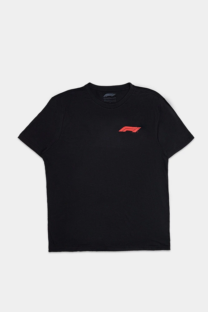 Formula 1 Graphic Puff Print Tee
