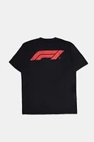 Formula 1 Graphic Puff Print Tee