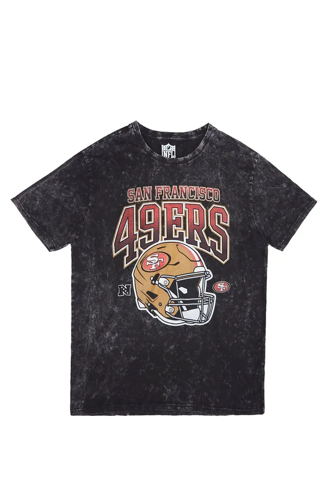 Aeropostale San Francisco 49ers Graphic Acid Wash Tee