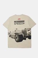 Formula 1 High Speed Car Graphic Tee