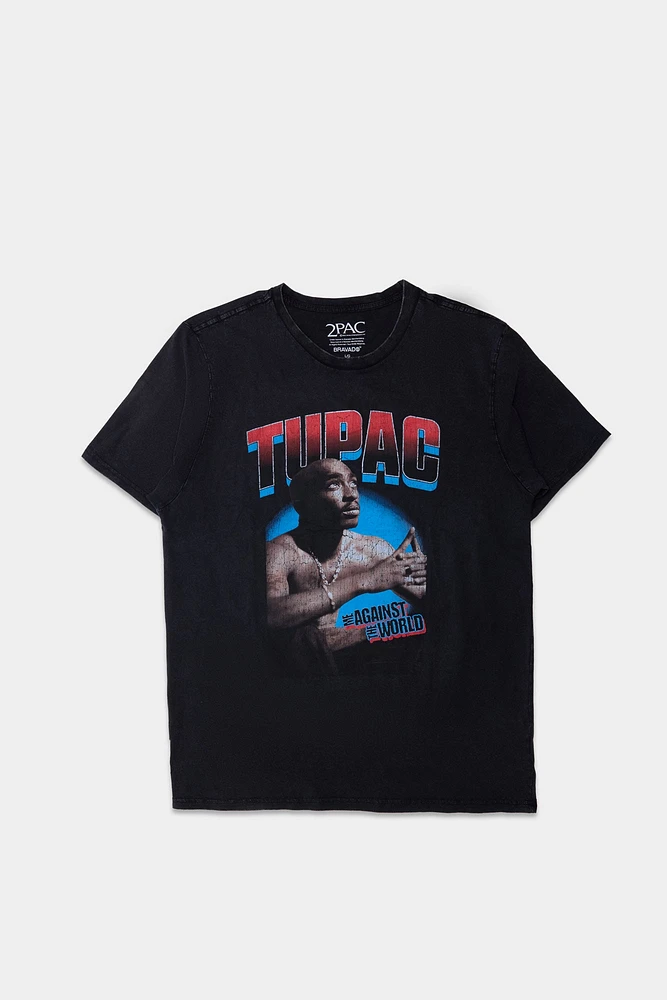 Tupac Shakur Me Against The World Graphic Tee