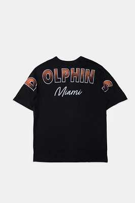 Miami Dolphins Helmet Graphic Tee