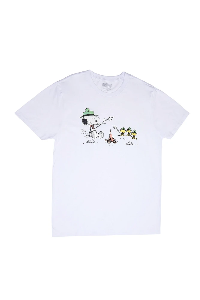 Camp Snoopy Campfire Graphic Tee