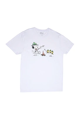 Camp Snoopy Campfire Graphic Tee
