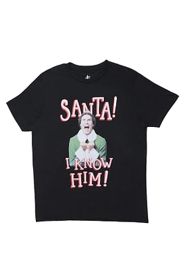 Elf Santa! I Know Him! Graphic Tee