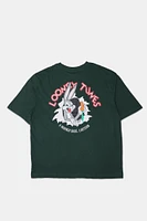 T-shirt imprimé graphique Bugs Bunny Looney Tunes
