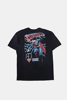Super-Man Man Of Steel Graphic Tee