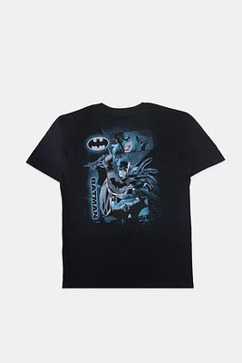 T-shirt imprimé graphique Batman Cape Crusader