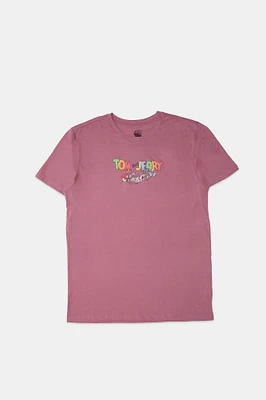 T-shirt imprimé graphique Tom et Jerry