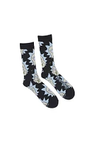 Rick Faces Graphic Crew Socks