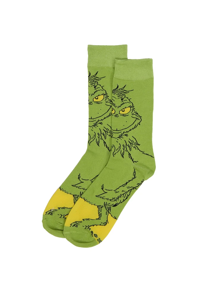 The Grinch Crew Socks