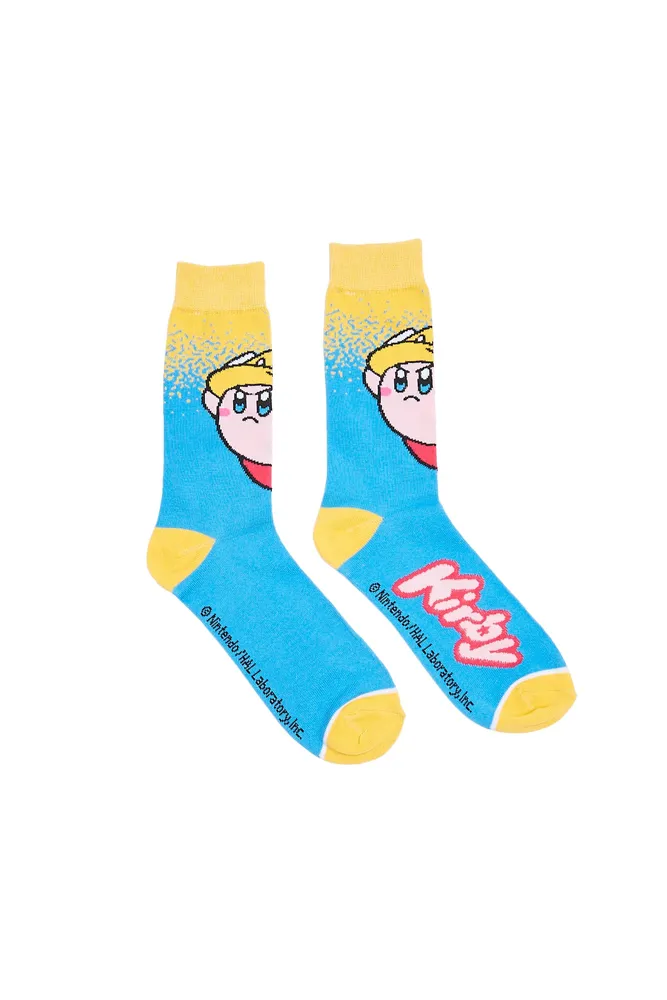 Kirby Printed Crew Socks