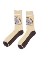 Yellowstone Printed Crew Socks