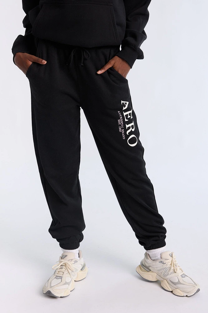 AERO Graphic Boyfriend Jogger