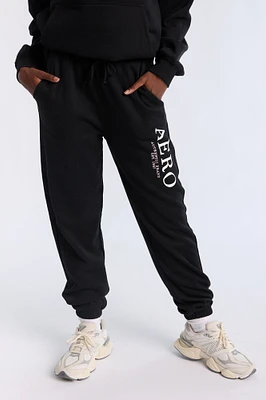 AERO Graphic Boyfriend Jogger