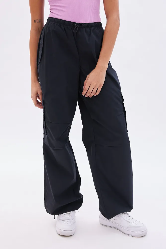 Take Me Back Parachute Pant In Midnight Blue – Resurrection
