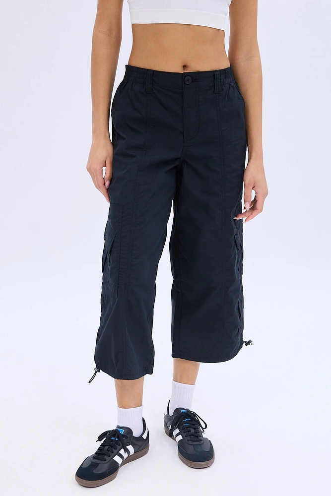 AERO High Rise Cropped Cargo Pant