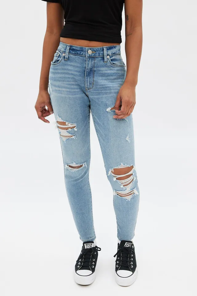 Aeropostale AERO Seriously Stretchy Mid Rise Jegging