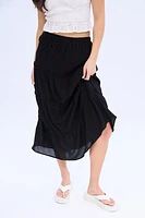 AERO Tiered Midi Skirt