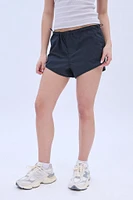 AERO Mid Rise Poplin Parachute Short